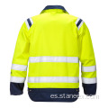 Trabajo impermeable de invierno térmico chaquetas de seguridad reflectantes